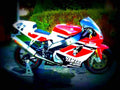 Yamaha YZF 750 R 1996 4 motorbike A4 Photo Print