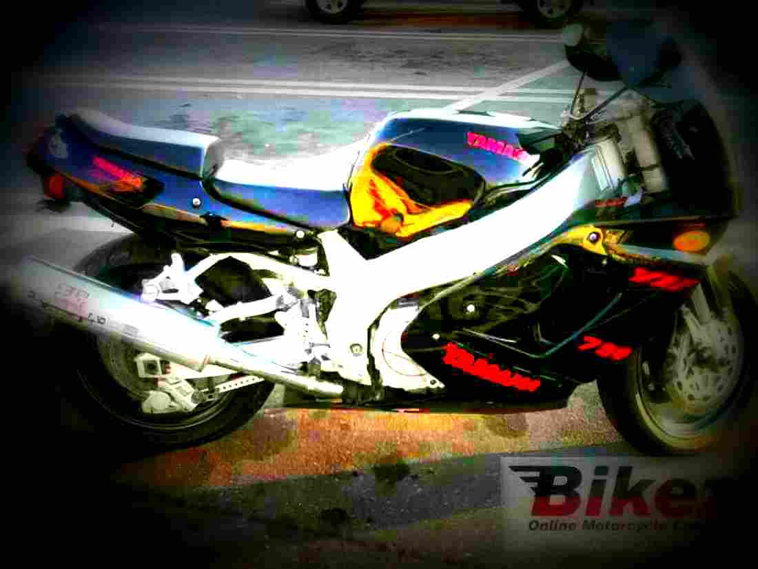 Yamaha YZF 750 R Genesis 1997 1 motorbike A4 Photo Print