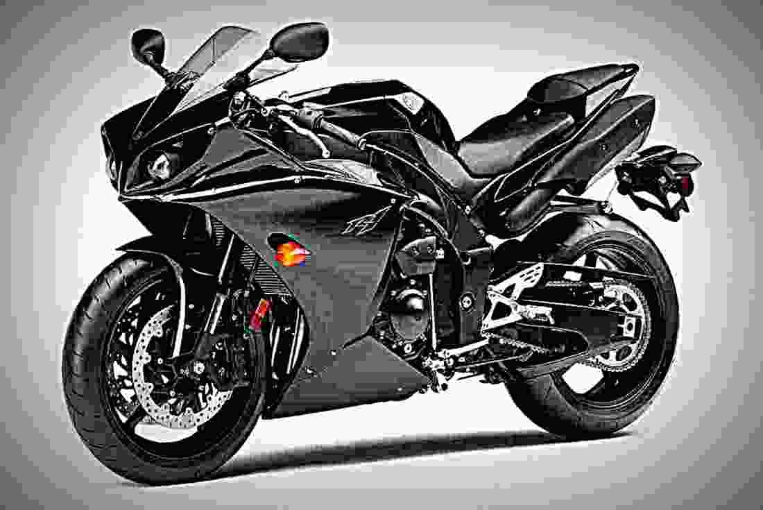 Yamaha YZF R1 2000 4 motorbike A4 Photo Print
