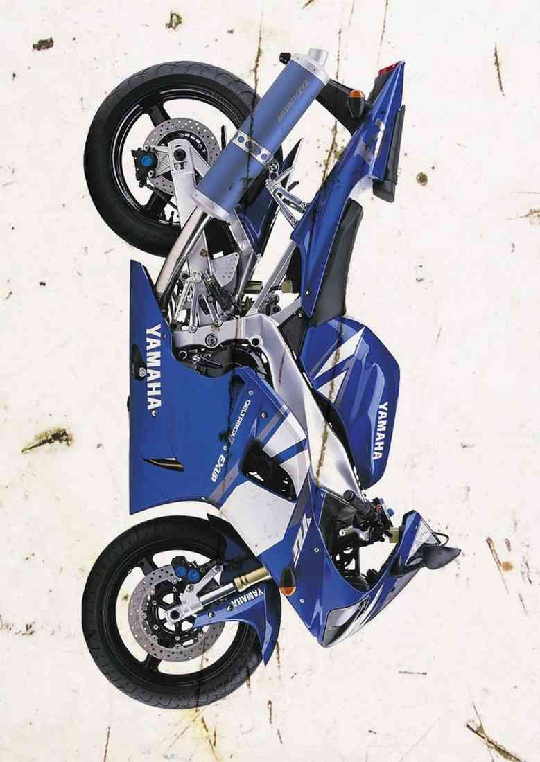 Yamaha YZF R1 2000 aged A4 Photo Print