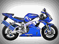 Yamaha YZF R1 2002 6 motorbike A4 Photo Print