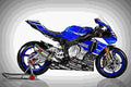 Yamaha YZF R1 2003 5 motorbike A4 Photo Print