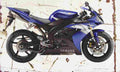 Yamaha YZF R1 2004 Aged Vintage A4 Photo Print
