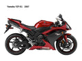 Yamaha YZF R1 2007 motorbike A4 Photo Print