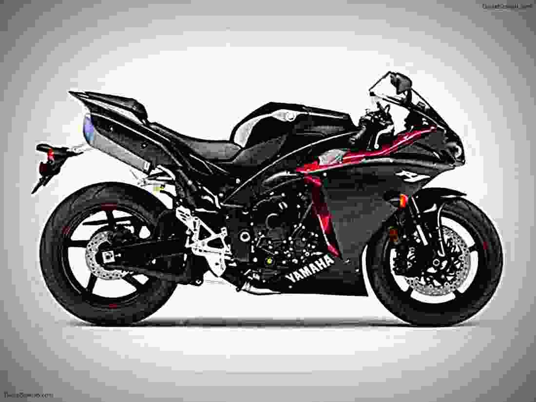 Yamaha YZF R1 2009 1 motorbike A4 Photo Print