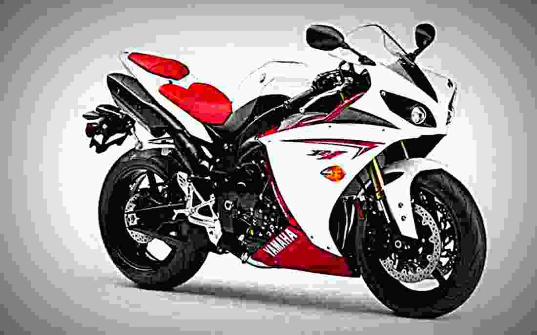 Yamaha YZF R1 2009 6 motorbike A4 Photo Print