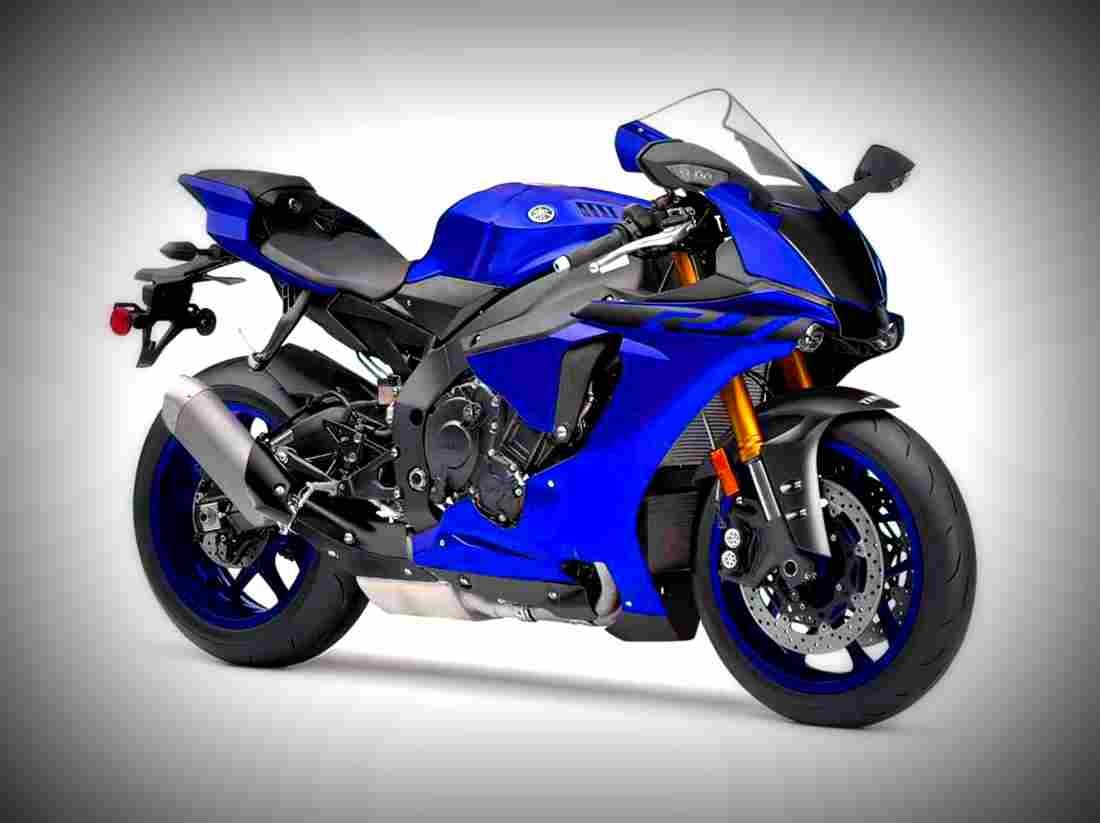 Yamaha YZF R1 2018 1 motorbike A4 Photo Print