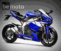 Yamaha YZF R1 2018 4 motorbike A4 Photo Print