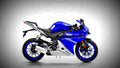 Yamaha YZF R125 2017 1 motorbike A4 Photo Print