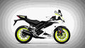 Yamaha YZF R125 2019 2 motorbike A4 Photo Print