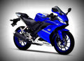 Yamaha YZF R15 2017 2 motorbike A4 Photo Print