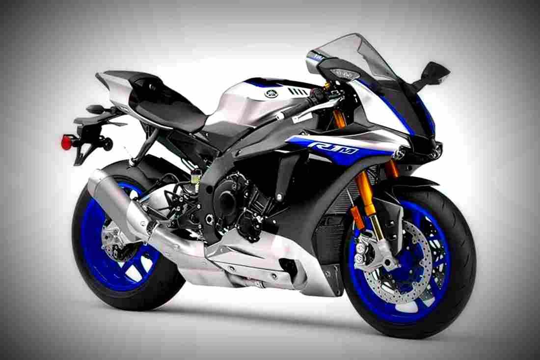 Yamaha YZF R1M 2017 3 motorbike A4 Photo Print