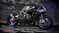 Yamaha YZF R1M 2018 2 motorbike A4 Photo Print