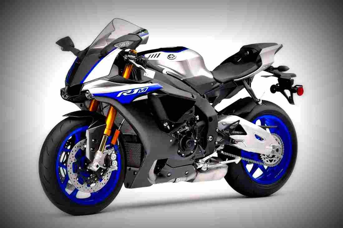 Yamaha YZF R1M 2018 3 motorbike A4 Photo Print