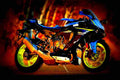 Yamaha YZF R1S 2017 2 motorbike A4 Photo Print