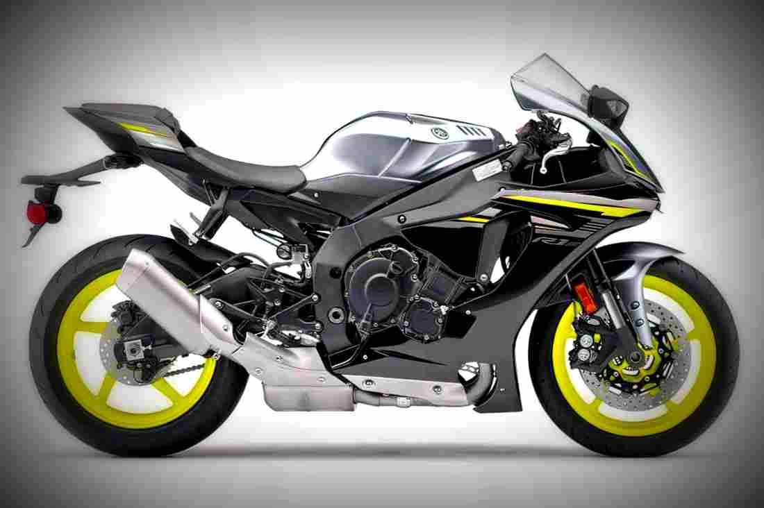 Yamaha YZF R1S 2018 1 motorbike A4 Photo Print