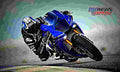Yamaha YZF R1S 2018 3 motorbike A4 Photo Print
