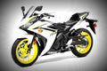 Yamaha YZF R3 2018 1 motorbike A4 Photo Print
