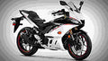 Yamaha YZF R3 2019 2 motorbike A4 Photo Print