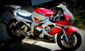 Yamaha YZF R6 1999 6 motorbike A4 Photo Print
