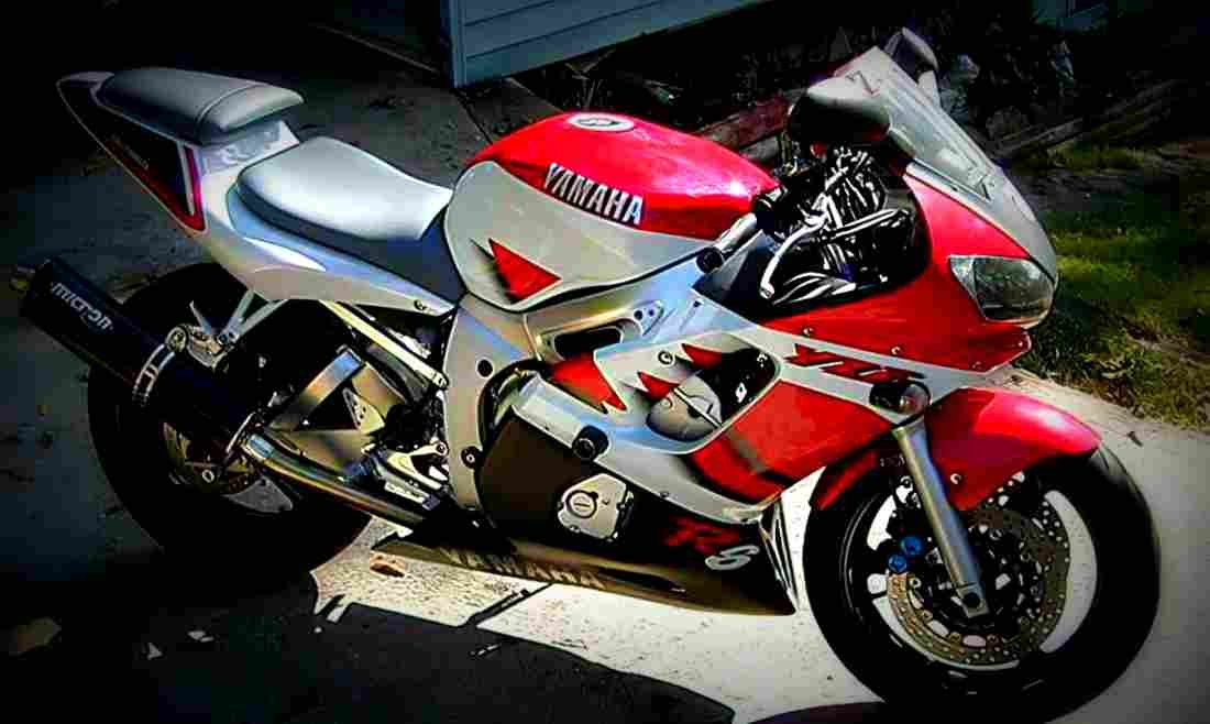 Yamaha YZF R6 1999 6 motorbike A4 Photo Print