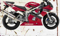 Yamaha YZF R6 2001 Aged Vintage A4 Photo Print