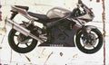 Yamaha YZF R6 2003 Aged Vintage A4 Photo Print