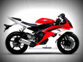 Yamaha YZF R6 2009 1 motorbike A4 Photo Print