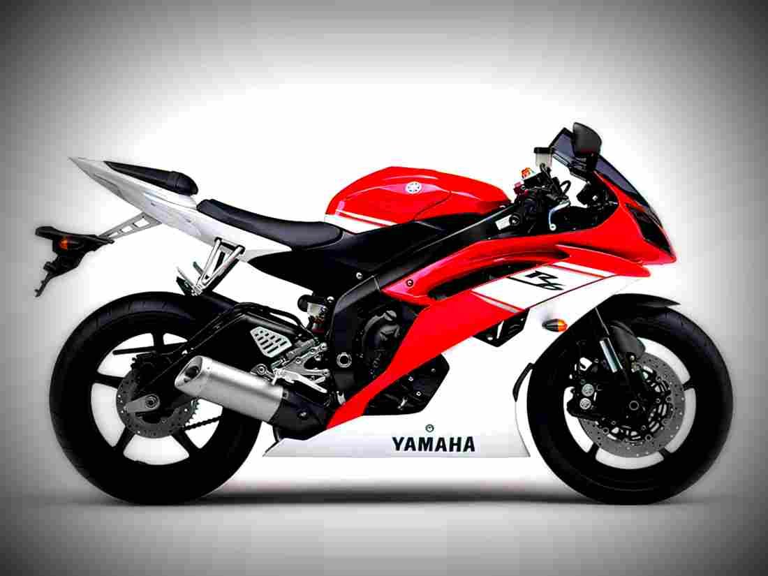 Yamaha YZF R6 2009 1 motorbike A4 Photo Print
