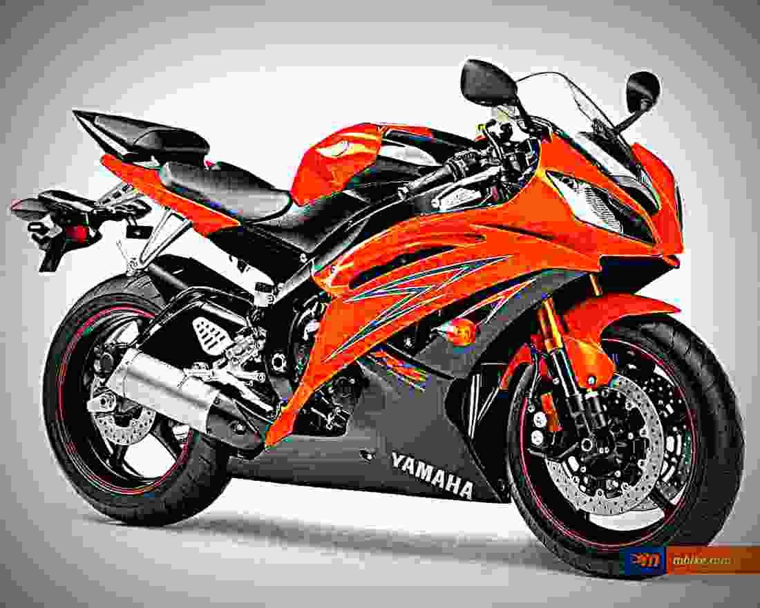 Yamaha YZF R6 2009 2 motorbike A4 Photo Print