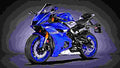 Yamaha YZF R6 2018 2 motorbike A4 Photo Print