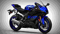 Yamaha YZF R6 2019 3 motorbike A4 Photo Print
