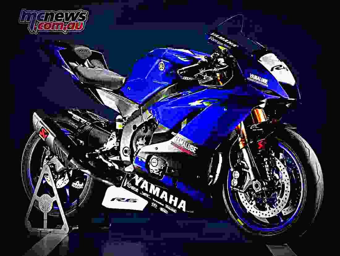 Yamaha YZF R6 Racing 2017 1 motorbike A4 Photo Print