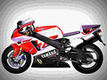 Yamaha YZF R7 1999 1 motorbike A4 Photo Print