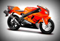 Yamaha YZF R7 1999 4 motorbike A4 Photo Print