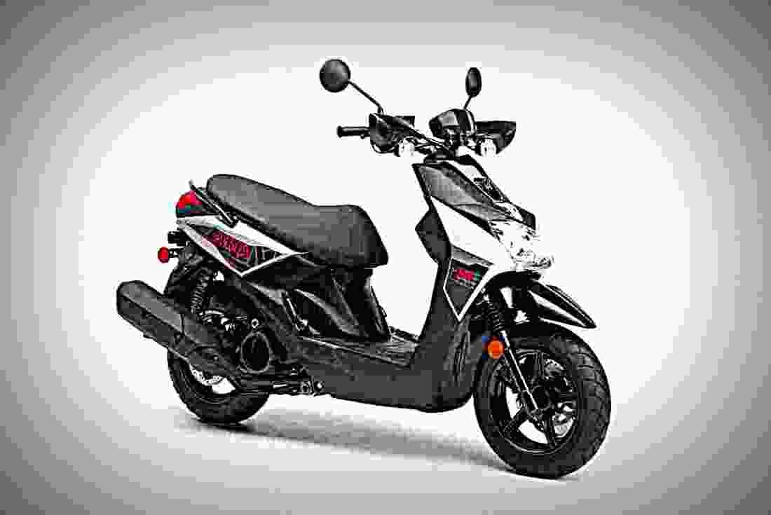 Yamaha Zuma 125 2017 1 motorbike A4 Photo Print