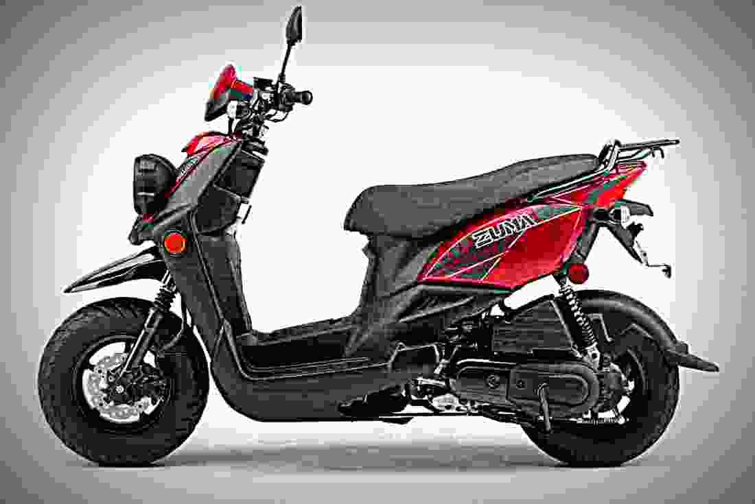 Yamaha Zuma 50F 2017 1 motorbike A4 Photo Print