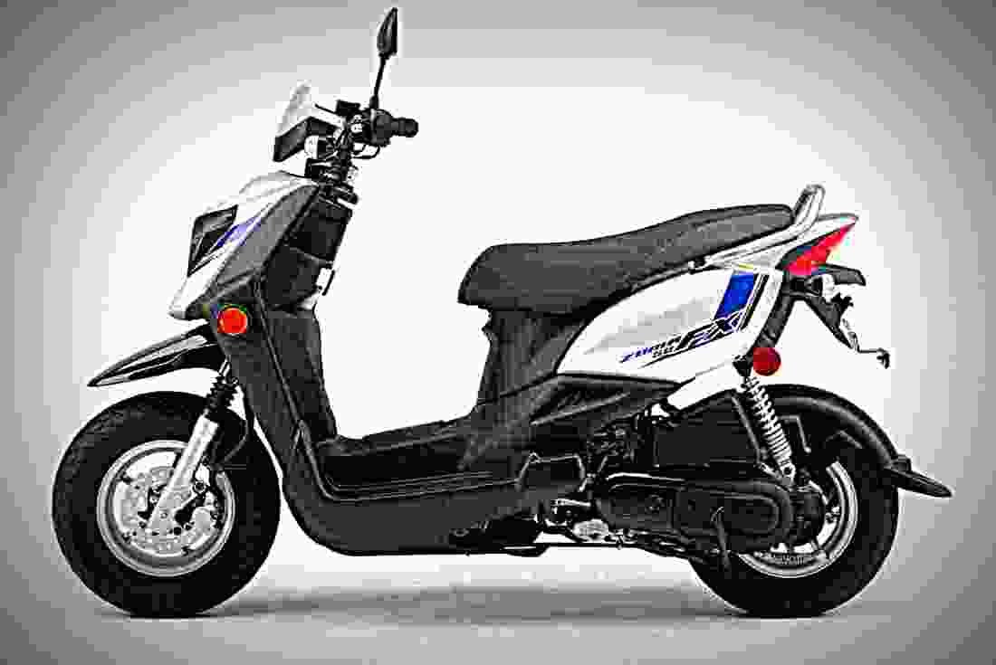 Yamaha Zuma X 2017 4 motorbike A4 Photo Print