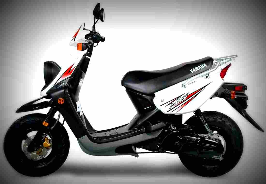 Yamaha Zuma Zuma 50 1 motorbike A4 Photo Print