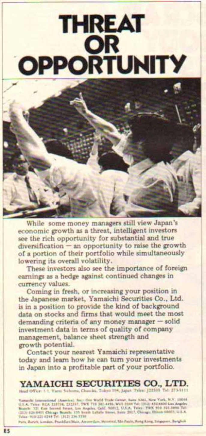 Yamaichi Security Map Vintage Retro Advert Ads A4 Photo Print