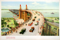 Yangtze River Bridge Vintage Retro Advert Ads A4 Photo Print