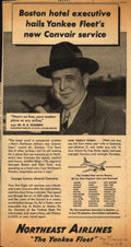 Yankee Fleet Convair Vintage Retro Advert Ads A4 Photo Print