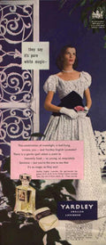 Yardley Lavender Bottle Vintage Retro Advert Ads A4 Photo Print