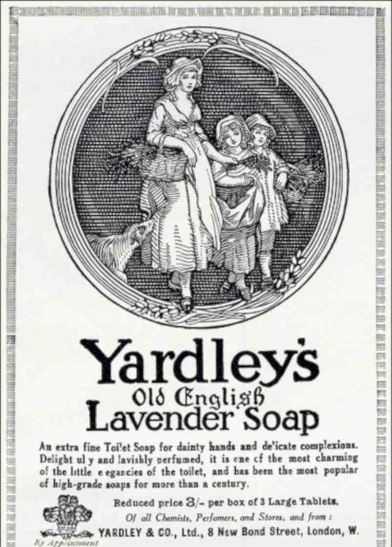 Yardley Lavender Soap Vintage Retro Advert Poster A4 Photo Print