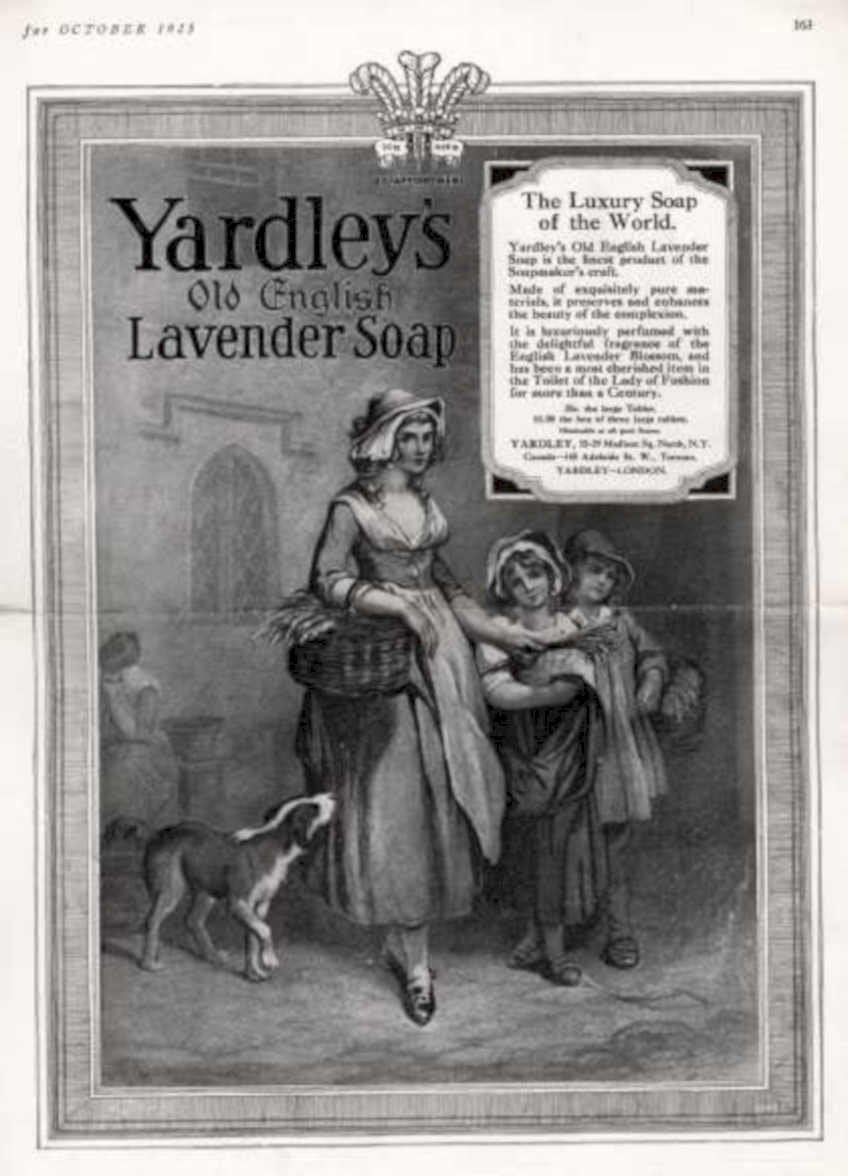 Yardleys Lavender Soap Vintage Retro Advert Ads A4 Photo Print