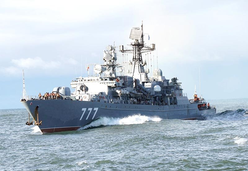 Yaroslav Mudry Neustrashimyy Class Multirole Frigate Russian Navy 2 A4 Photo Print