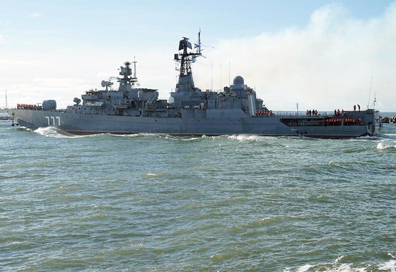 Yaroslav Mudry Neustrashimyy Class Multirole Frigate Russian Navy 4 A4 Photo Print