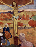 Yellow Christ Gauguin A4 Photo Print