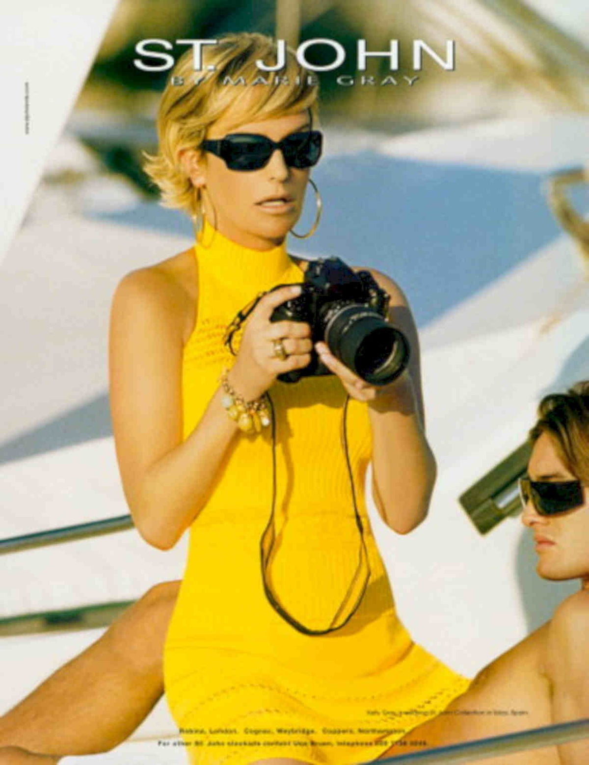Yellow Dress Yacht Vintage Retro Advert Poster A4 Photo Print