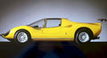 Yellow Ferrari 330p Vintage Retro Advert Poster A4 Photo Print